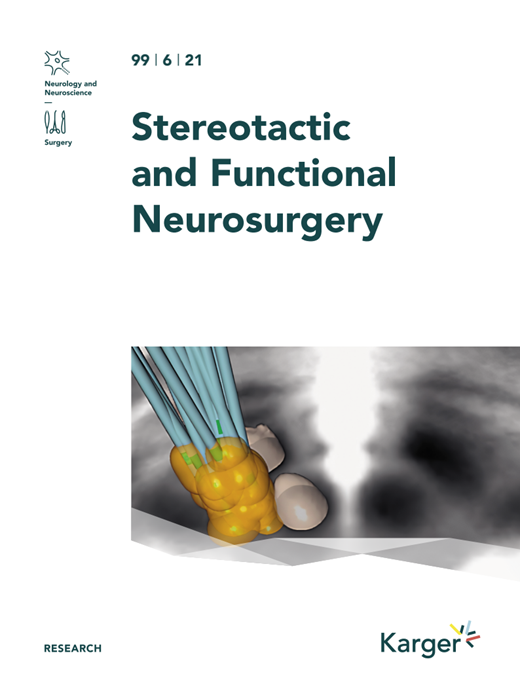 Stereotactic and Functional Neurosurgery Cover Image for Volume 99, Issue 6