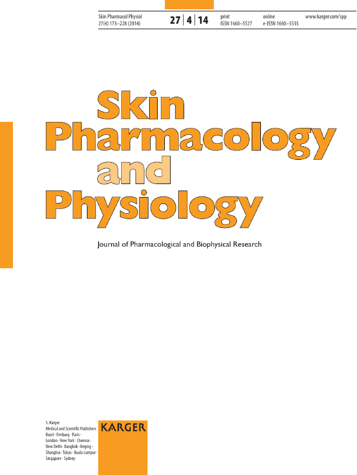 Skin Pharmacology and Physiology Cover Image for Volume 27, Issue 4