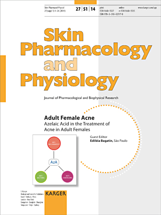 Skin Pharmacology and Physiology Cover Image for Volume 27, Issue Suppl. 1