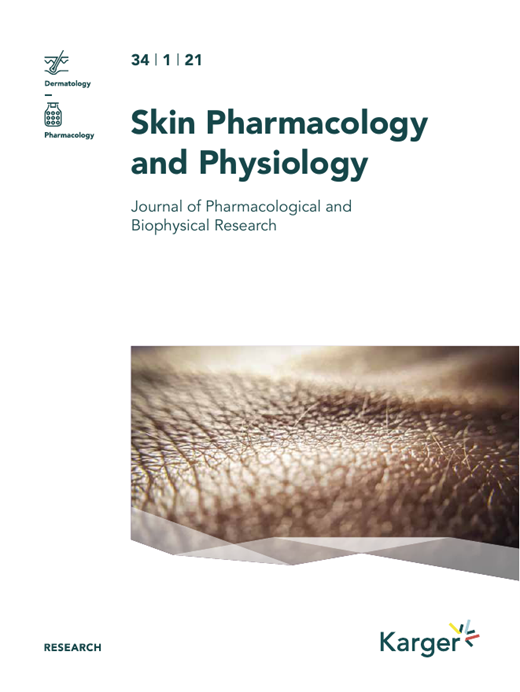 Skin Pharmacology and Physiology Cover Image for Volume 34, Issue 1