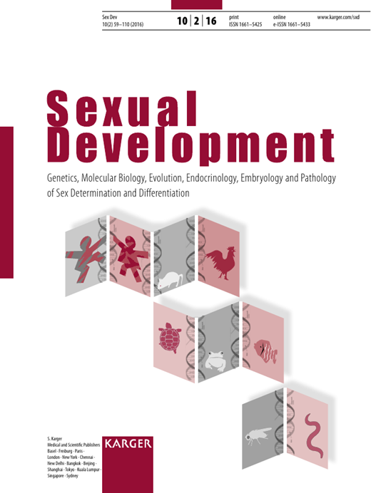 Sexual Development Cover Image for Volume 10, Issue 2