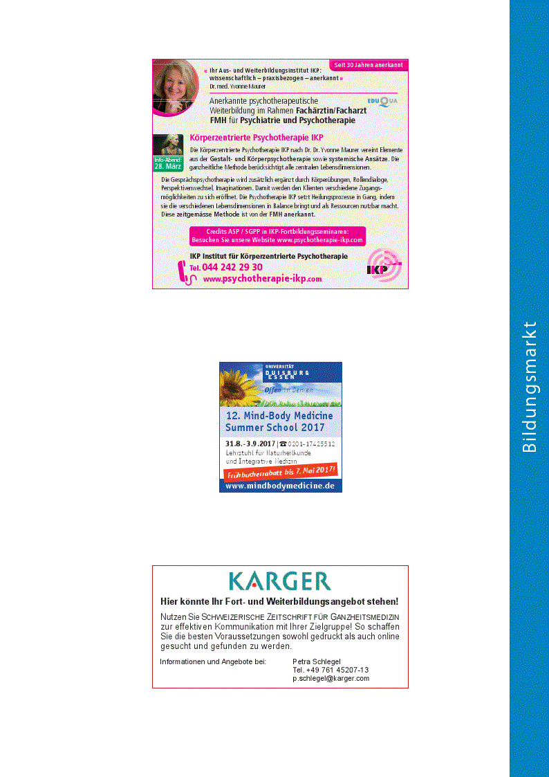 First page of Bildungsmarkt