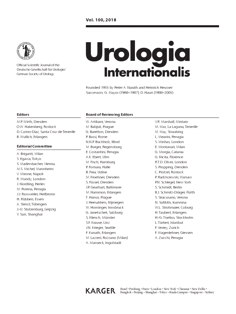 First page of Contents Vol. 100, 2018