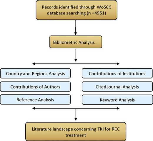 Flowchart of literature selection and scientific bibliometric analysis. Refer to the image caption for details.