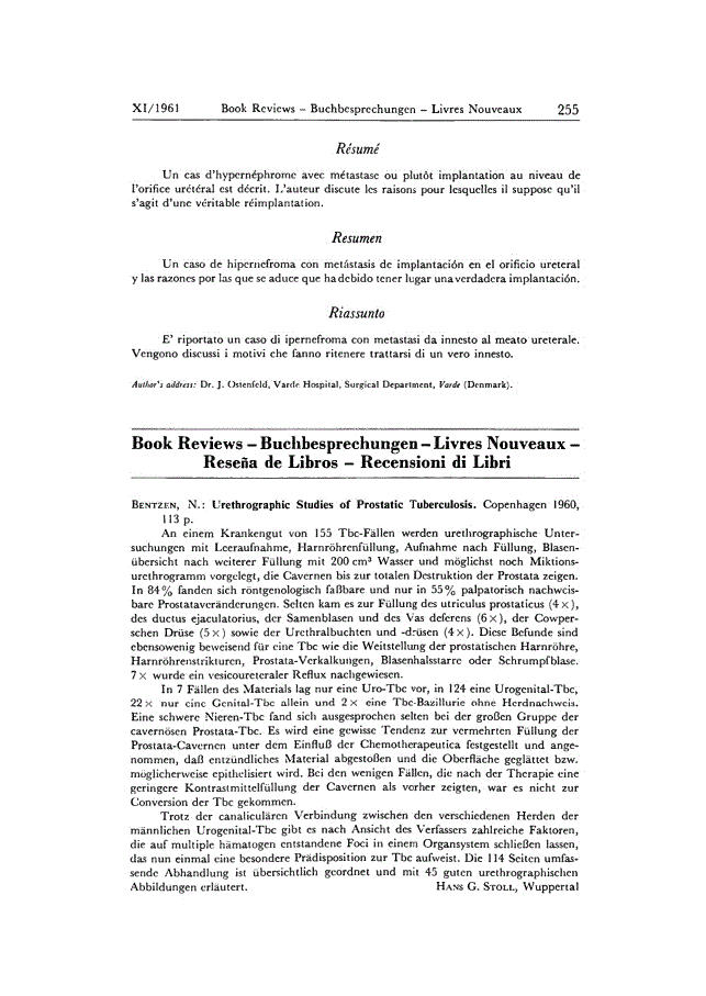 First page of Book Reviews