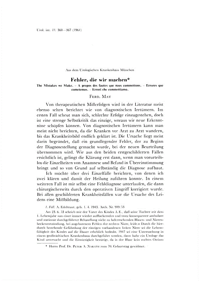 First page of Fehler, die wir machen