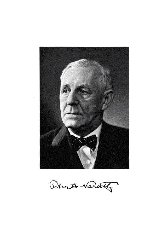 First page of Prof. Dr. Peter A. Narath Zum 70. Geburtstag