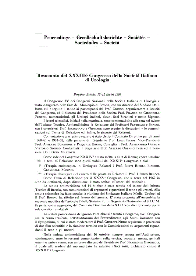 First page of Proceedings