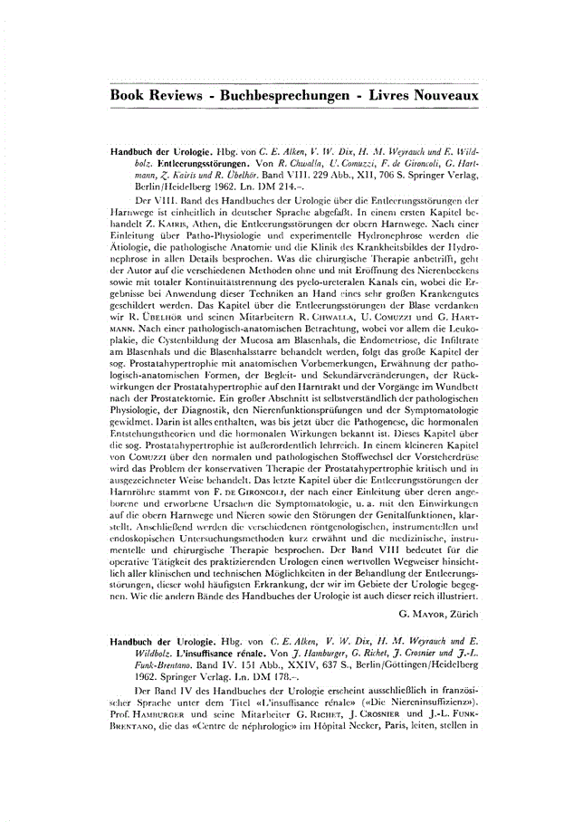 First page of Book Reviews