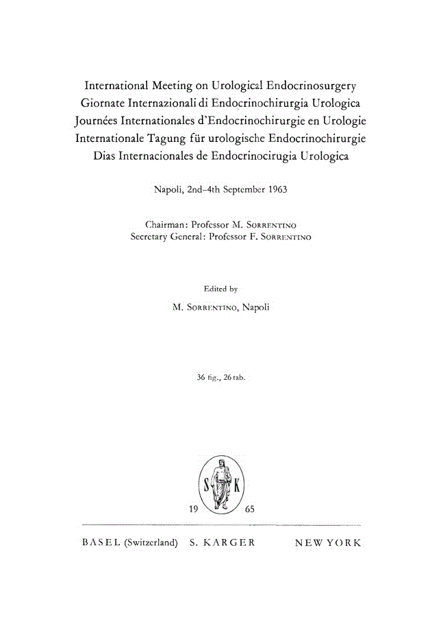 First page of Contents, Vol. 19, 1965