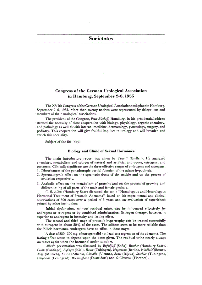 First page of Societates