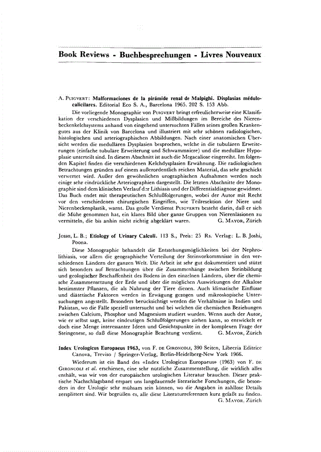 First page of Book Reviews