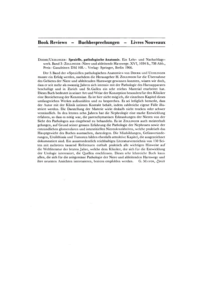 First page of Book Reviews