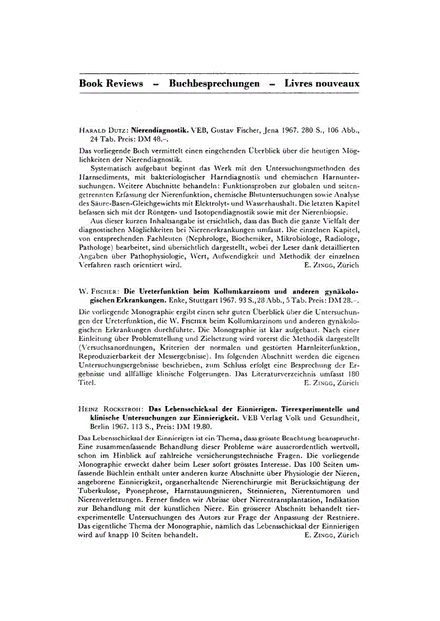 First page of Book Reviews