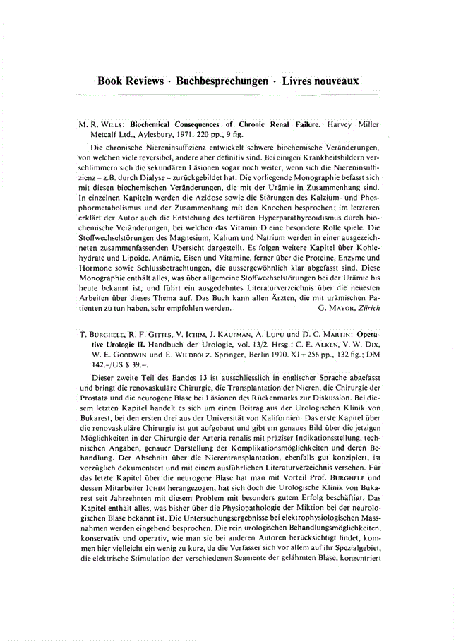 First page of Book Reviews