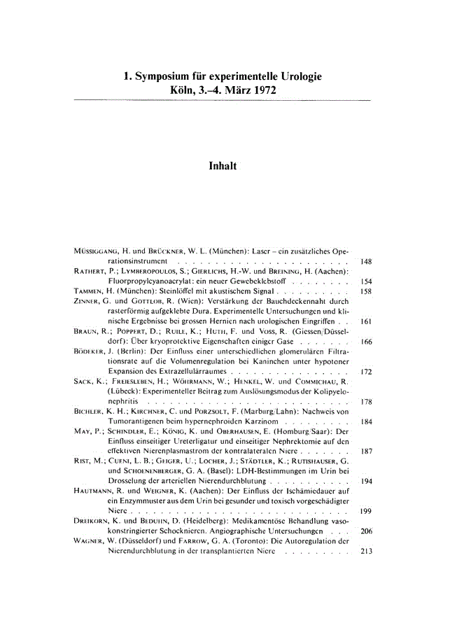 First page of Contents, Vol. 28, No. 3-5, 1973