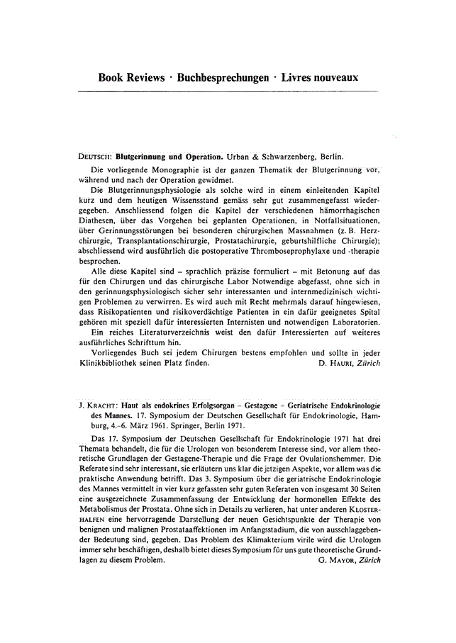 First page of Book Reviews