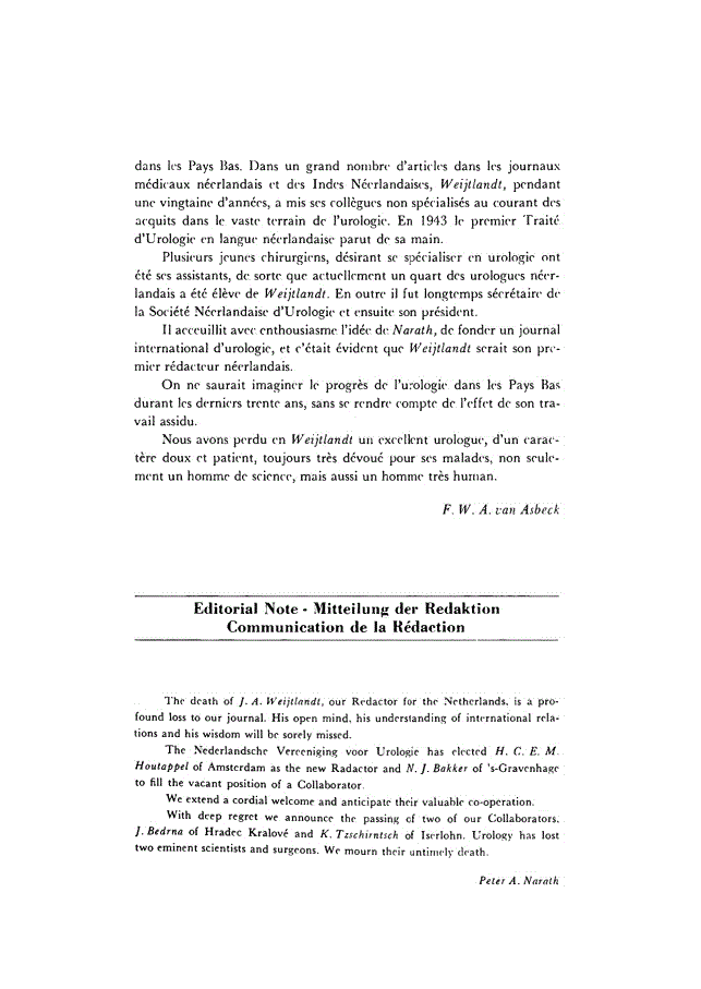 First page of Editorial Note