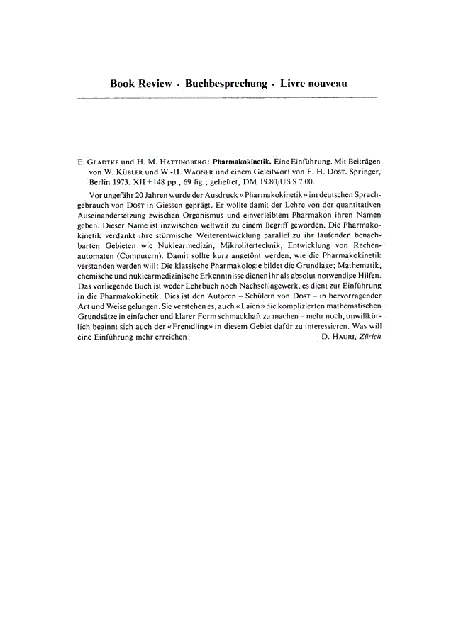 First page of Book Review