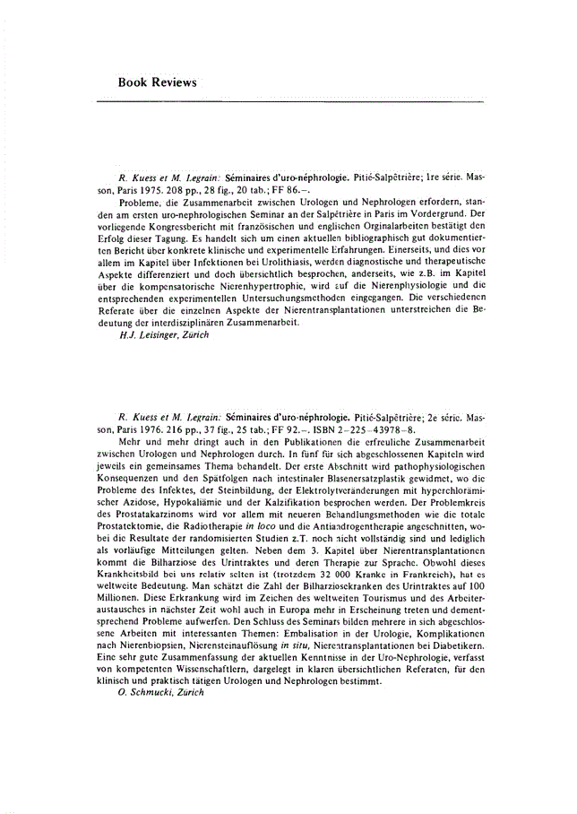 First page of Book Reviews