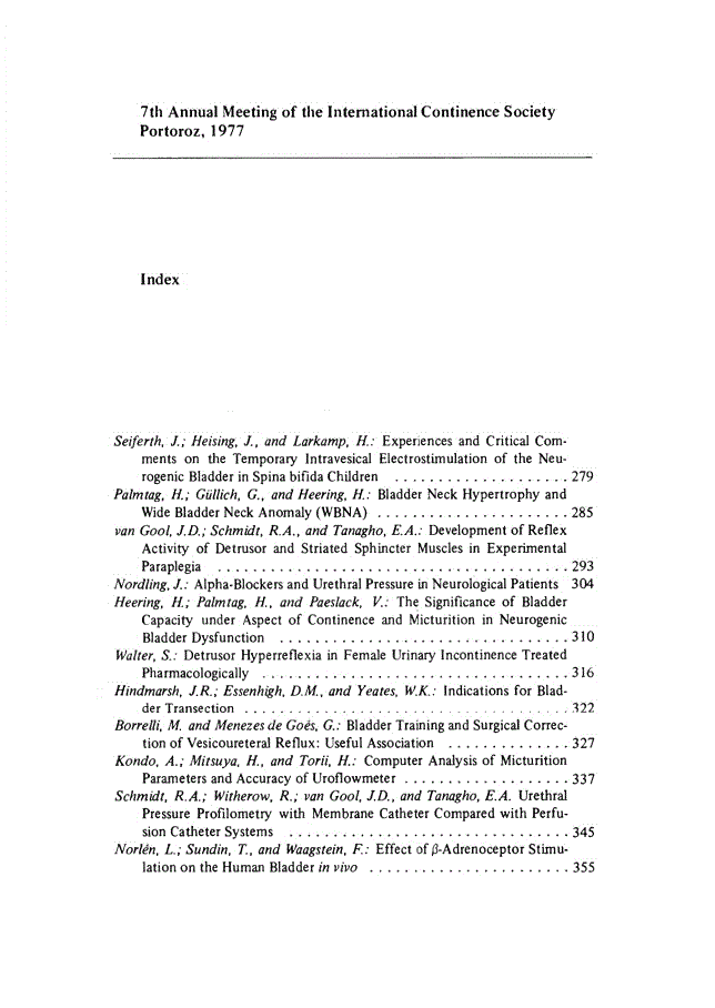 First page of Contents, Vol. 33, No. 5, 1978