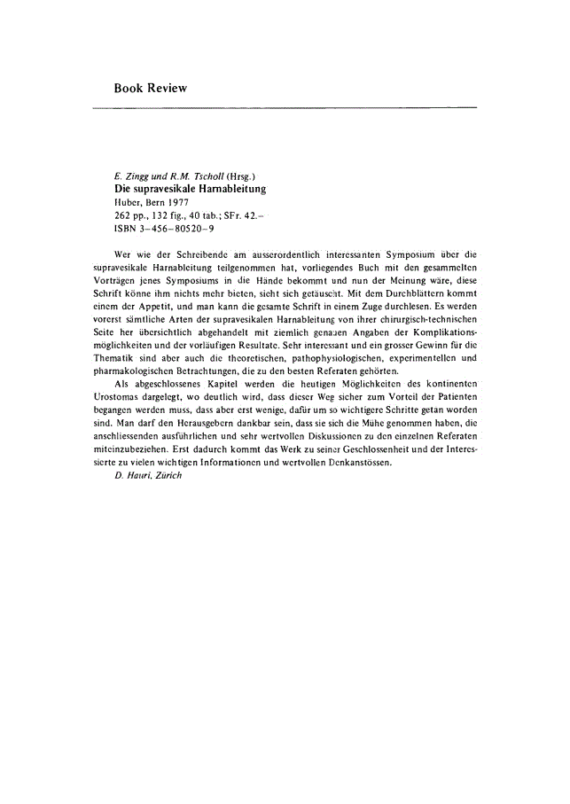 First page of Book Review