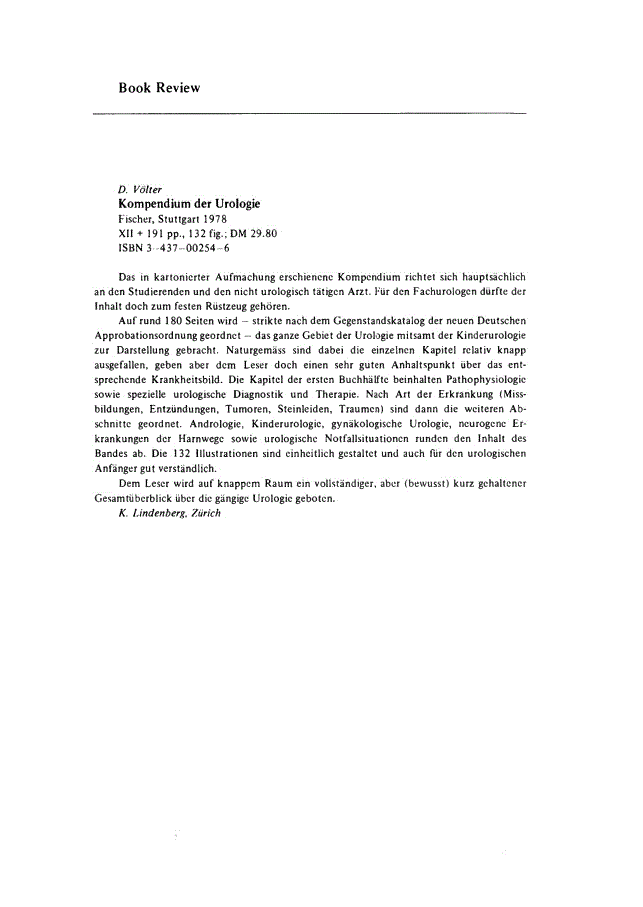 First page of Book Review