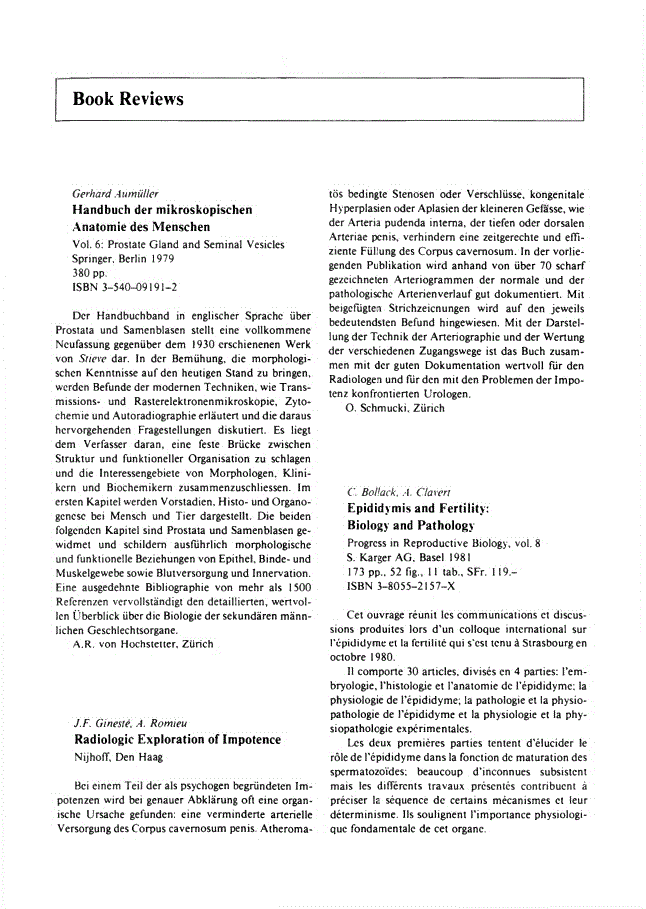 First page of Book Reviews