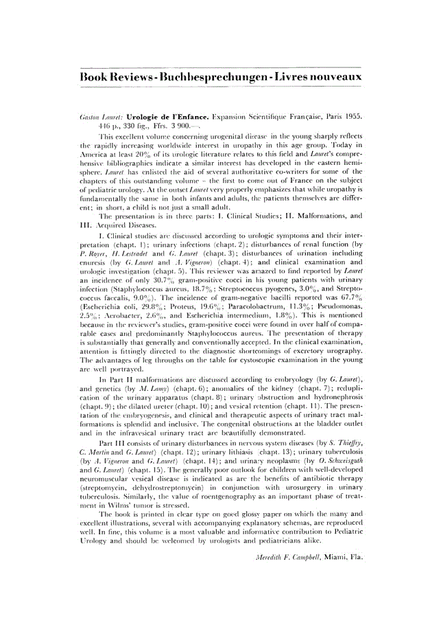 First page of Book Reviews