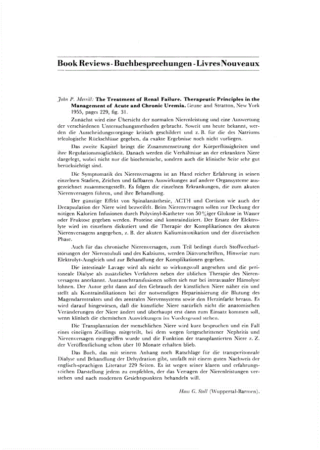 First page of Book Reviews