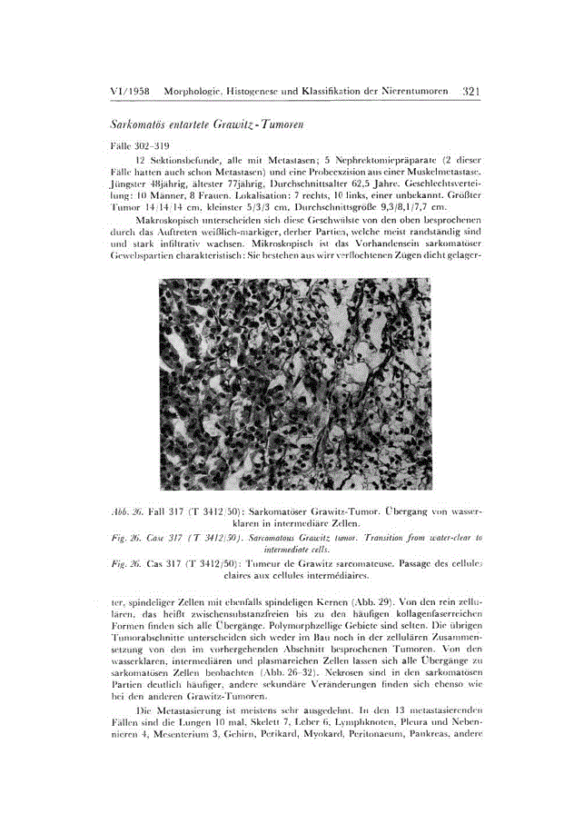 First page of Morphologie, Histogenese und Klassifikation der Nierentumoren (Part 3 of 4)
