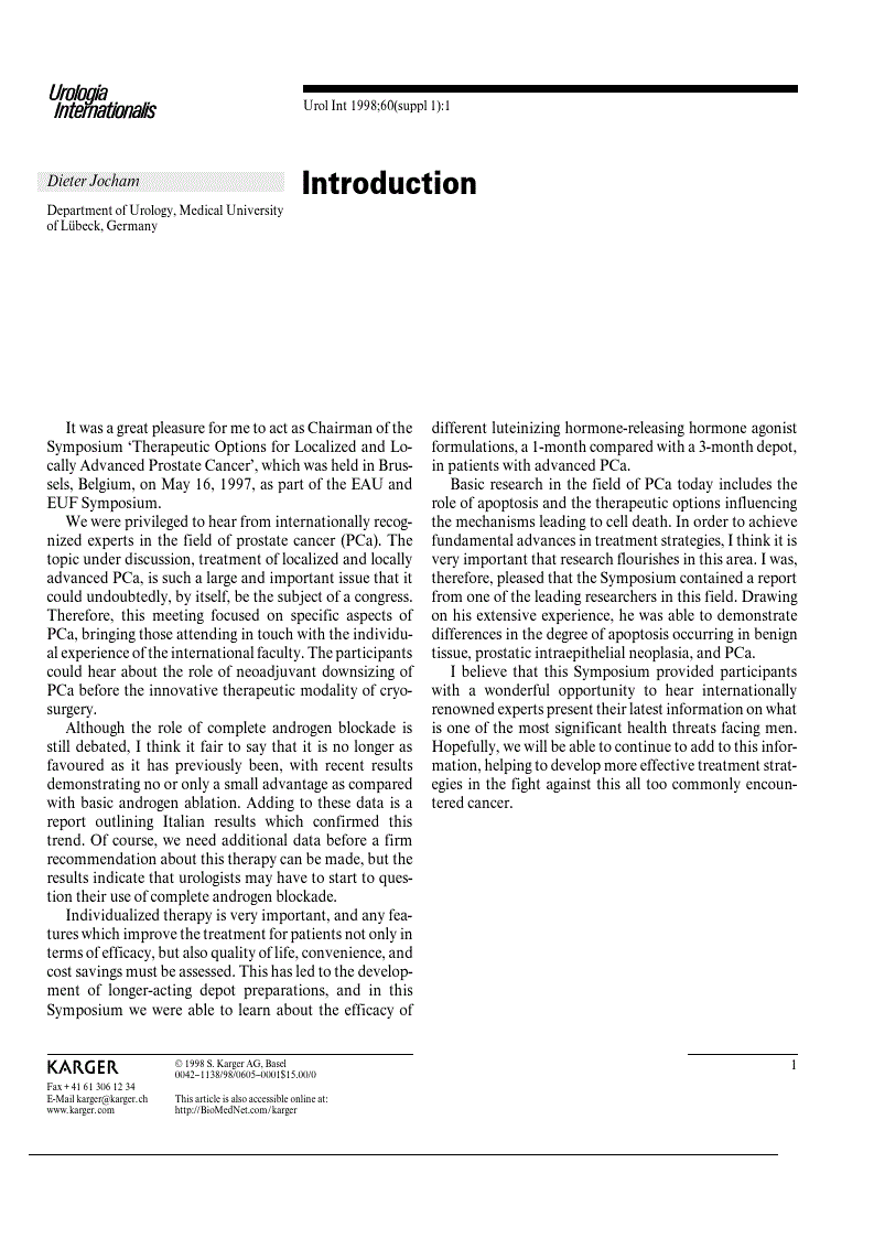 First page of Introduction