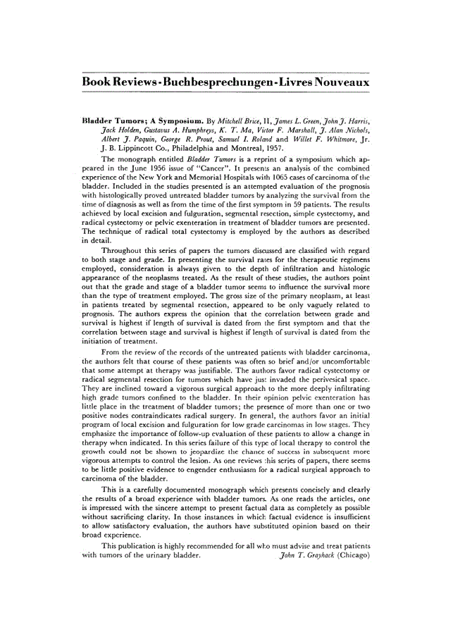 First page of Book Reviews