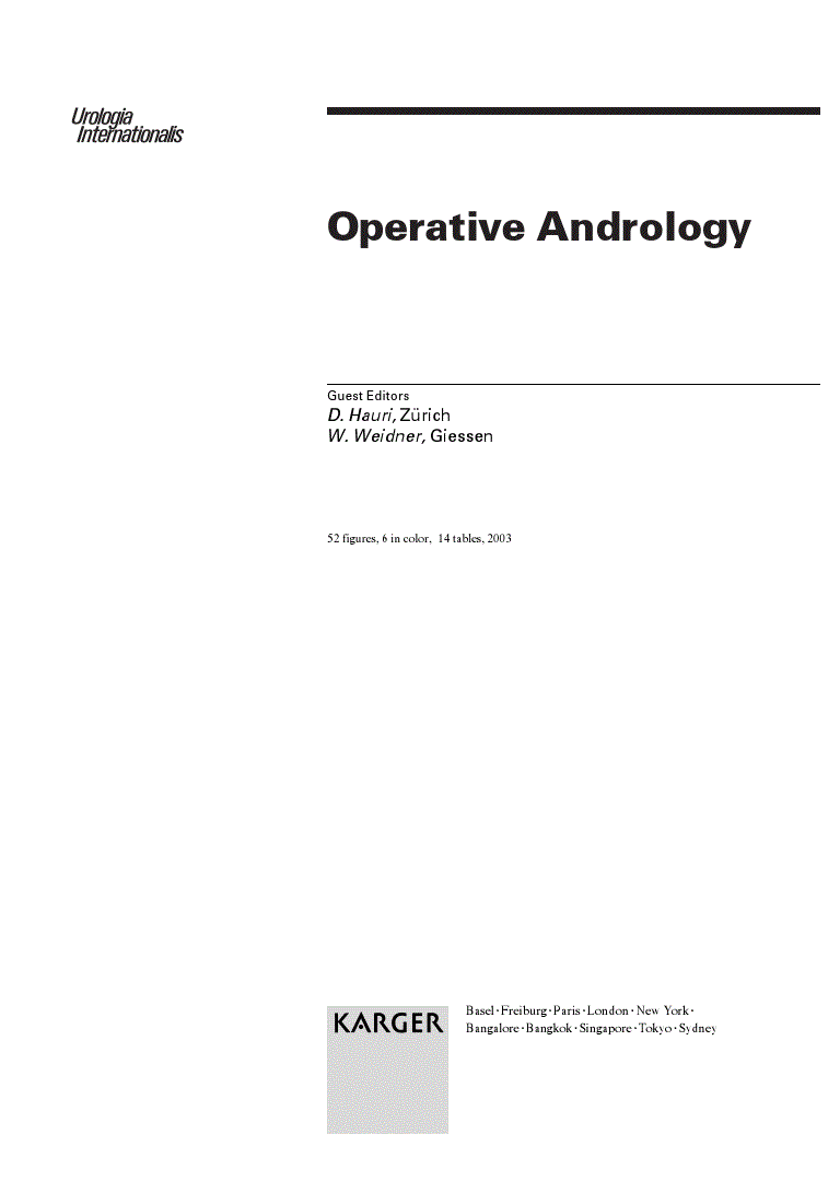 First page of Title Page / Table of Contents