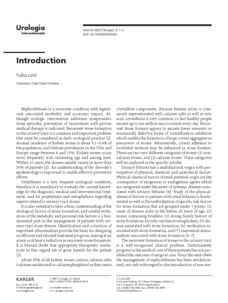 First page of Introduction