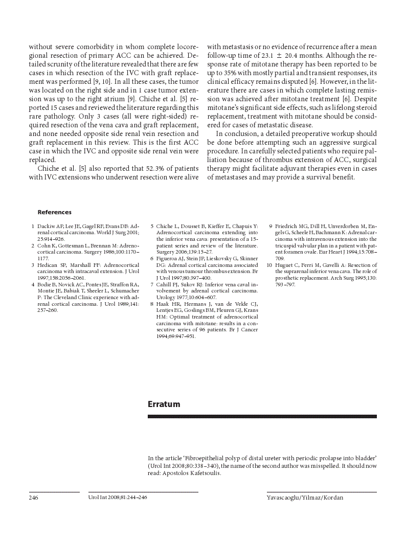 First page of Erratum