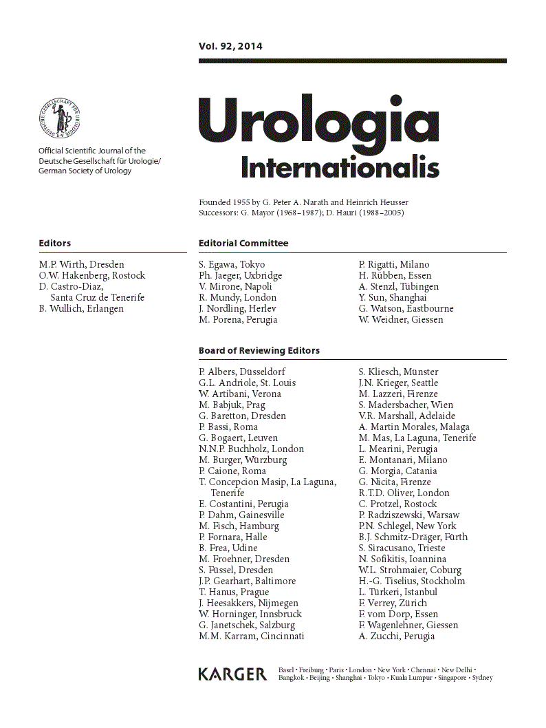 First page of Contents Vol. 92, 2014