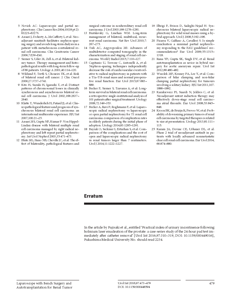 First page of Erratum