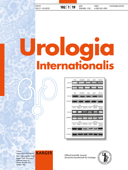 Urologia Internationalis Cover Image for Volume 102, Issue 1