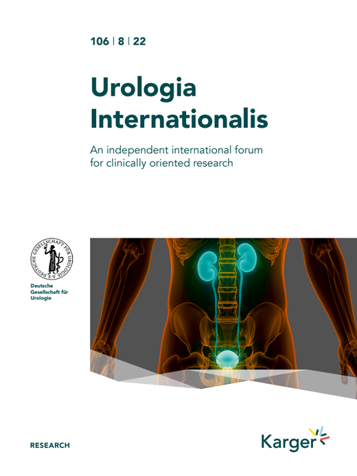 Urologia Internationalis Cover Image for Volume 106, Issue 8