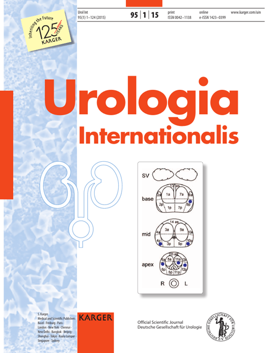 Urologia Internationalis Cover Image for Volume 95, Issue 1