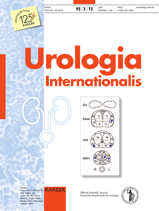 Urologia Internationalis Cover Image for Volume 95, Issue 3