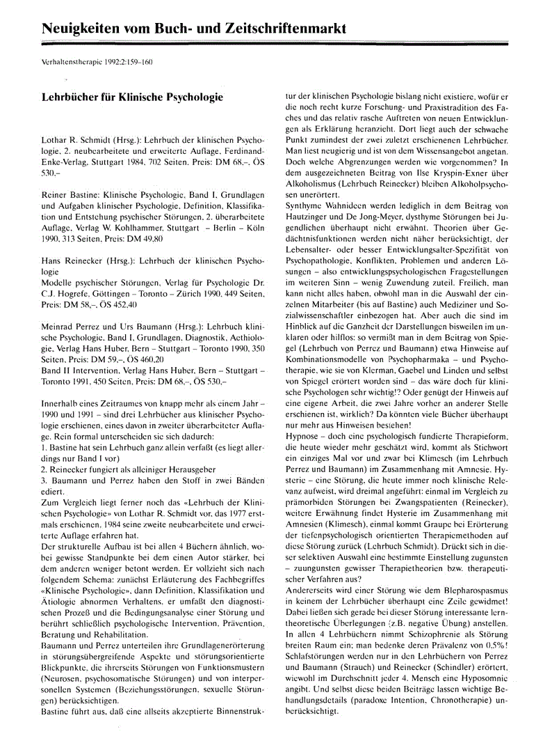 First page of Neuigkeiten vom Buch- und Zeitschriftenmarkt