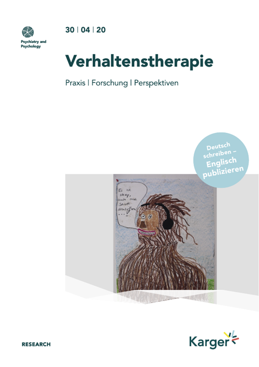 Verhaltenstherapie Cover Image for Volume 30, Issue 4