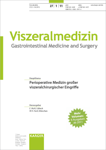 Viszeralmedizin Cover Image for Volume 27, Issue 1