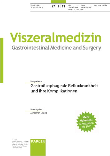 Viszeralmedizin Cover Image for Volume 27, Issue 2