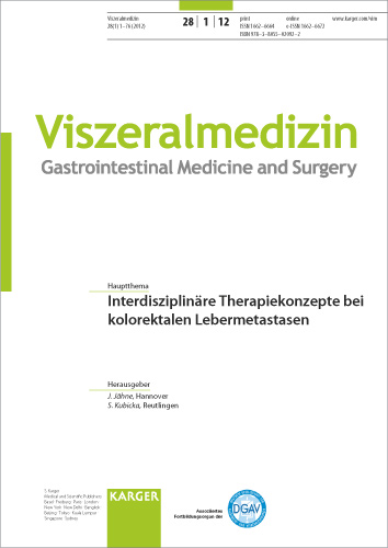 Viszeralmedizin Cover Image for Volume 28, Issue 1