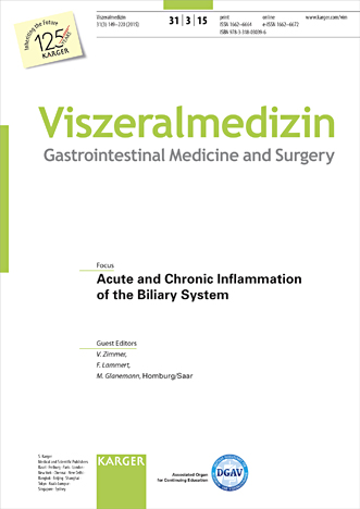 Viszeralmedizin Cover Image for Volume 31, Issue 3